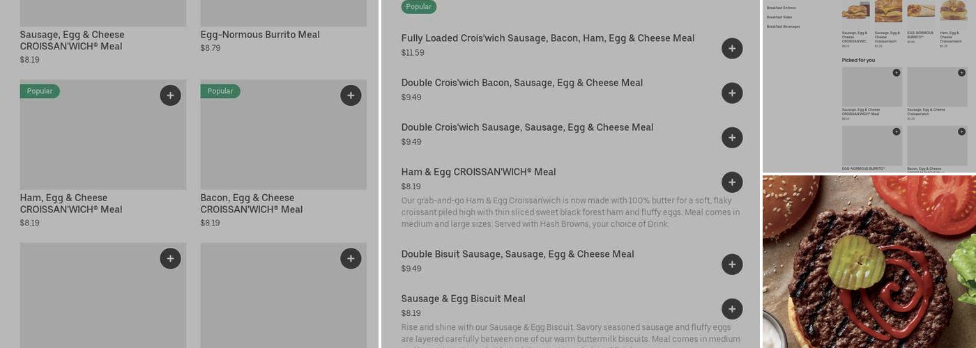 Burger King Menu