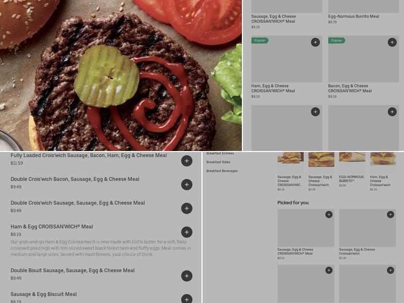 Burger King Menu