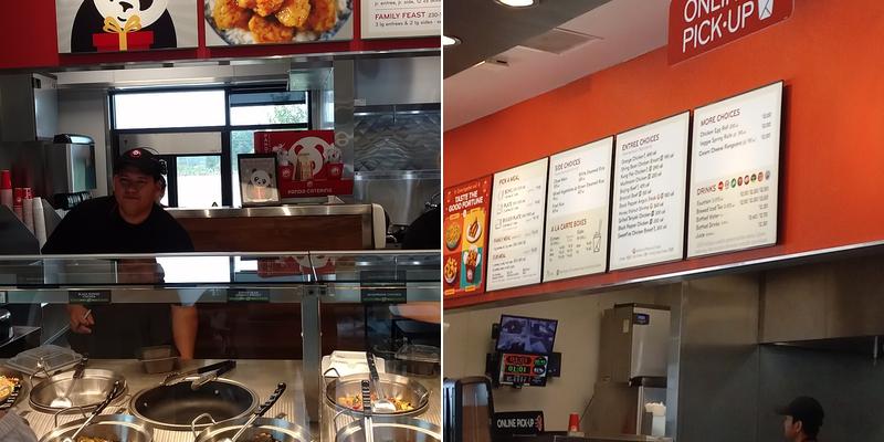 Panda Express Menu