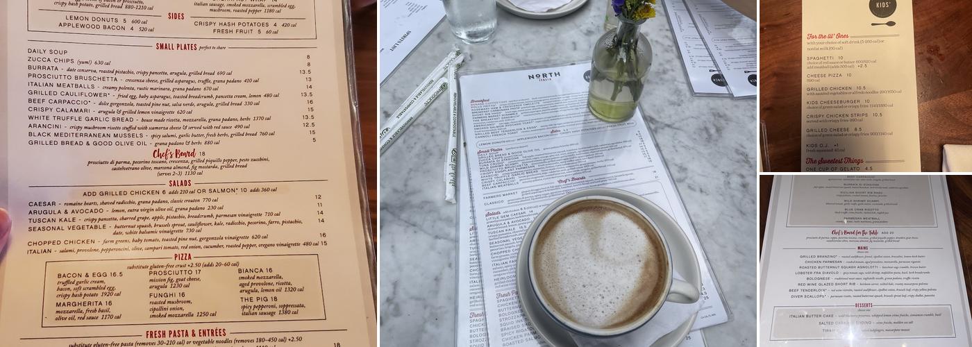 North Italia Menu