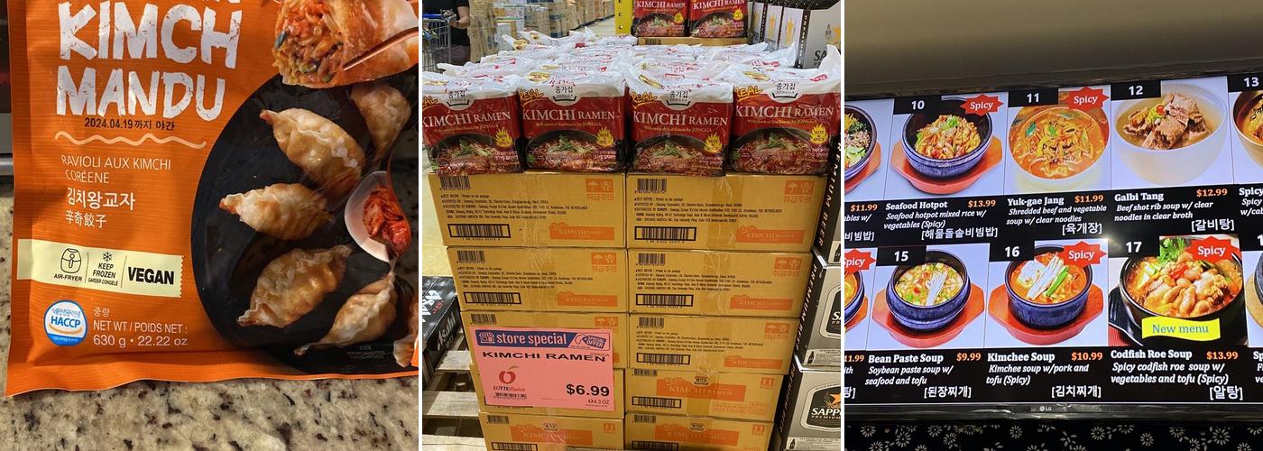 Lotte Plaza Market at Orlando Menu