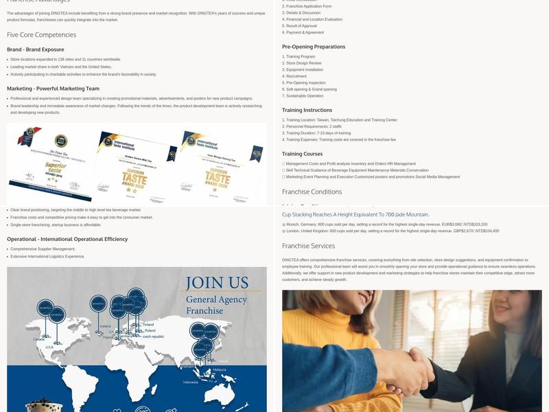 Ding Tea Pinellas Menu