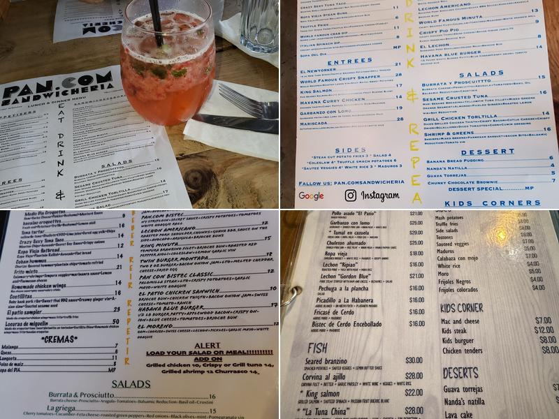 El Patio Live Restaurante Menu