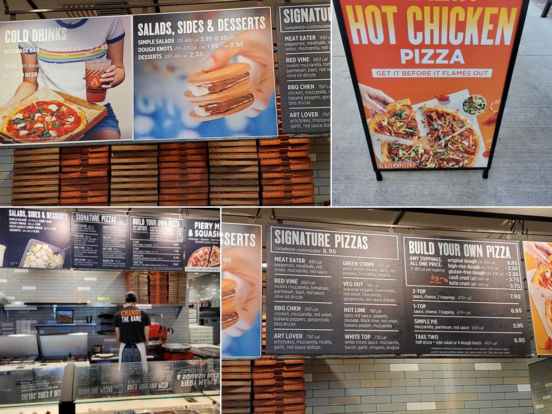 Blaze Pizza Menu
