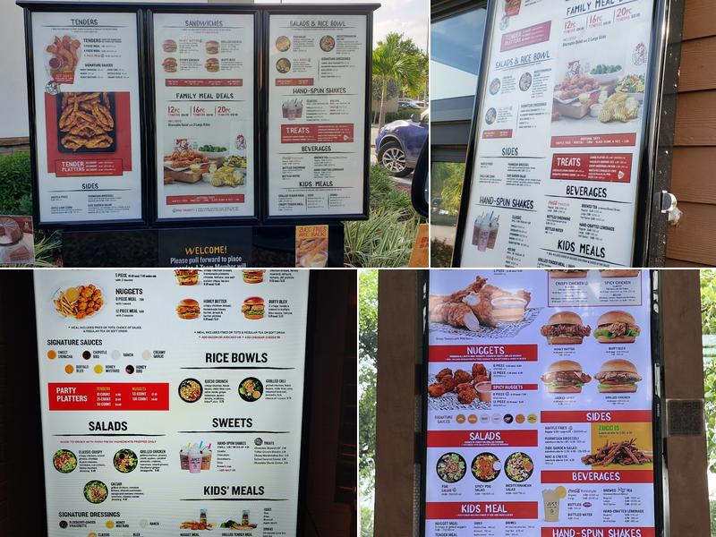 PDQ Deerfield Beach Menu