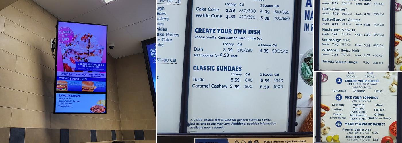 Culver’s Menu