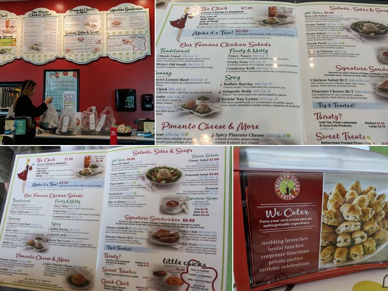 Chicken Salad Chick Menu