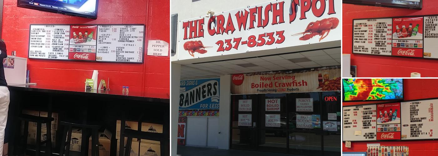 The Crawfish Spot Menu