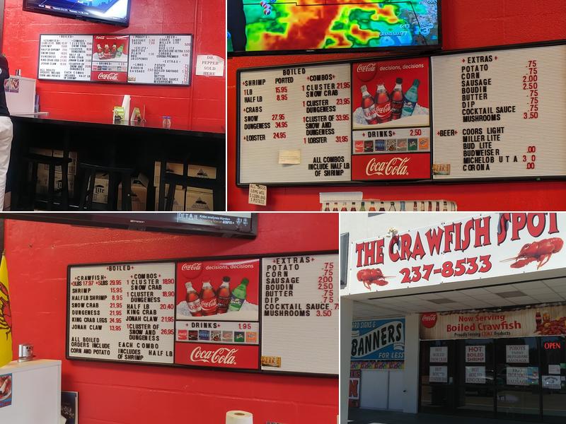 The Crawfish Spot Menu