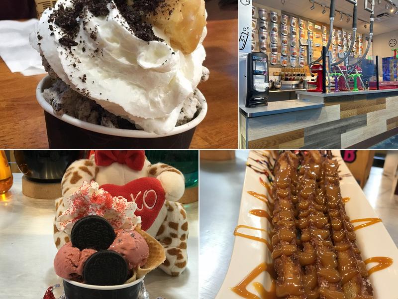 Frosty's Lab Nitrogen Yogurt & Ice Cream SunSet