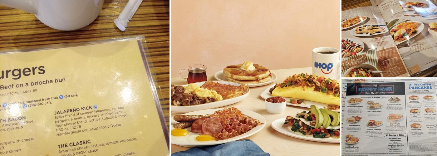 IHOP Menu