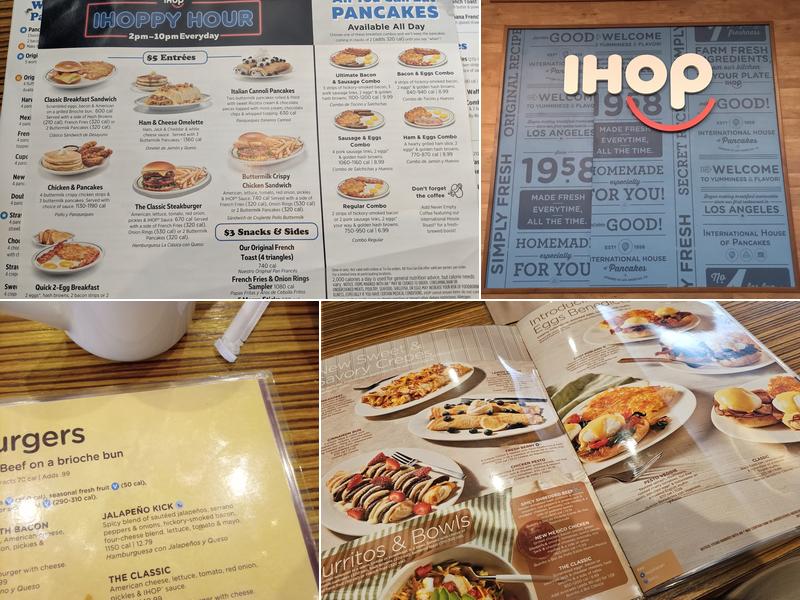 IHOP Menu