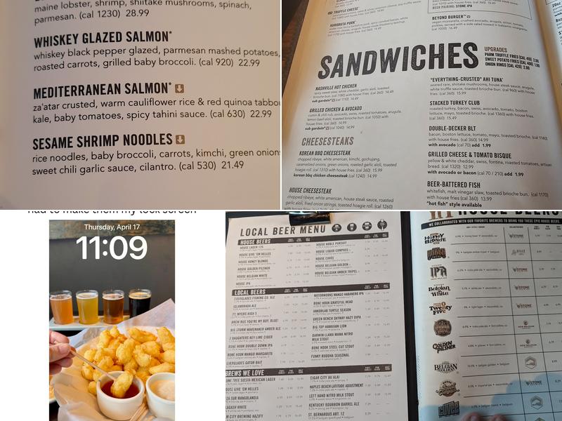 Yard House Menu