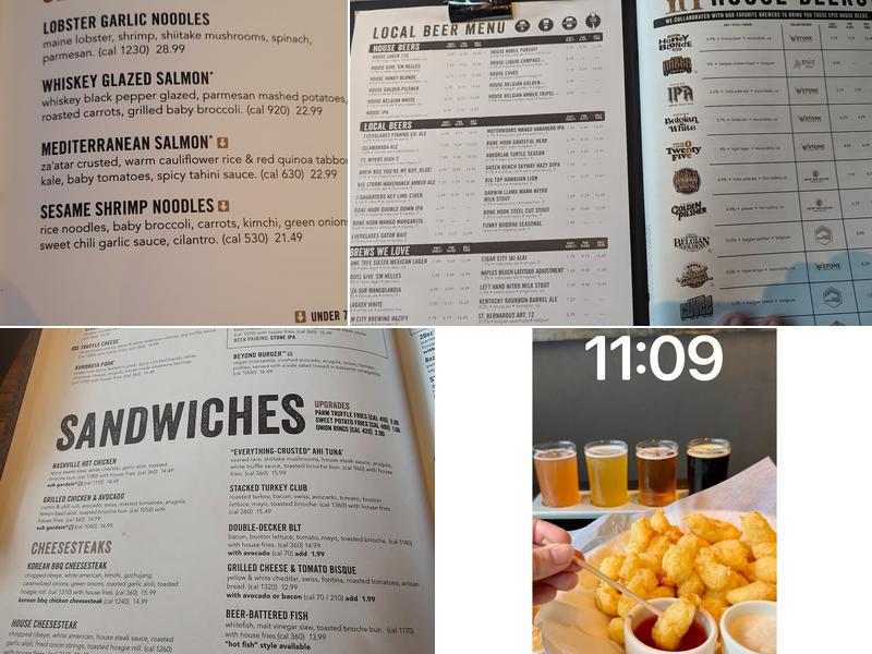 Yard House Menu
