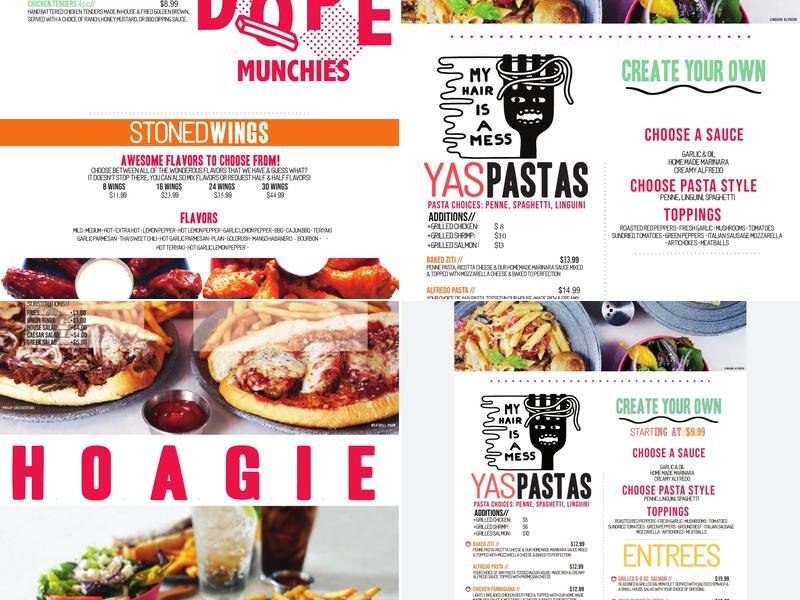 Stoned Pizza Kitchen Menu