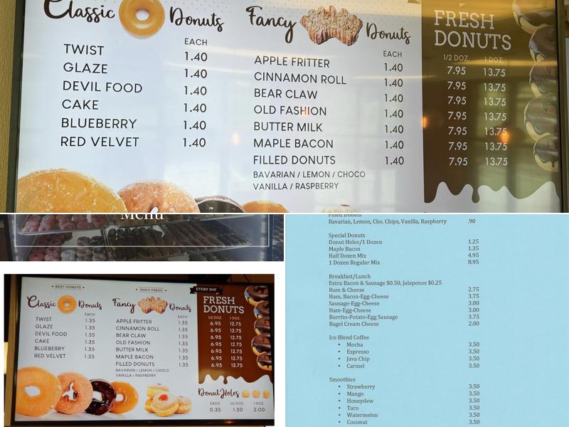 Danny’s Donuts#3 Menu