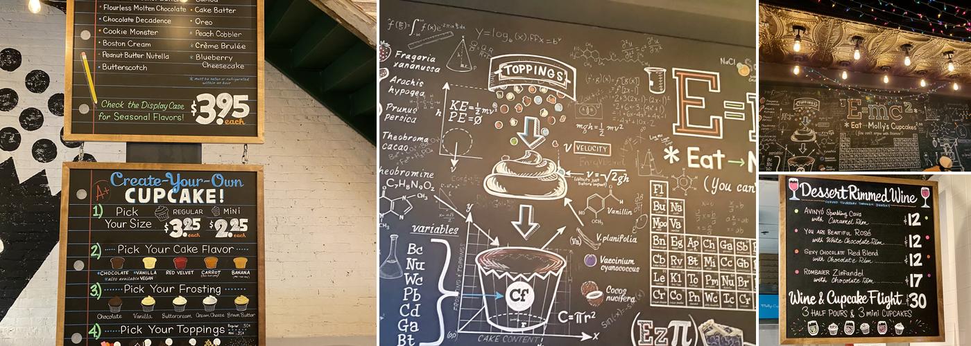 Molly’s Cupcakes Naperville Menu