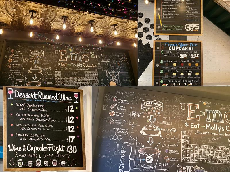 Molly’s Cupcakes Naperville Menu