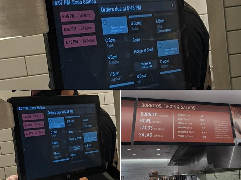 Chipotle Mexican Grill Menu