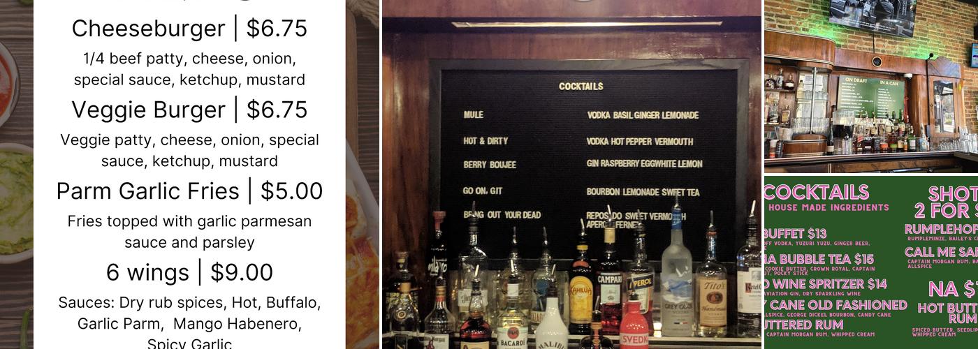 Cobblestone OTR Menu