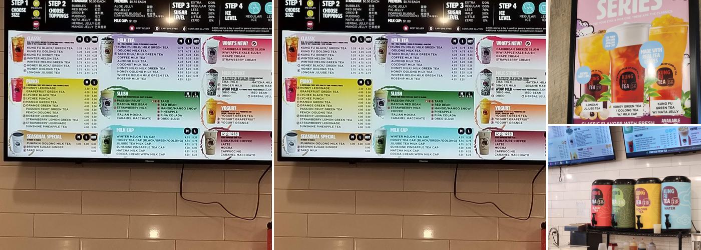 Kungfu Tea Baton Rouge Menu