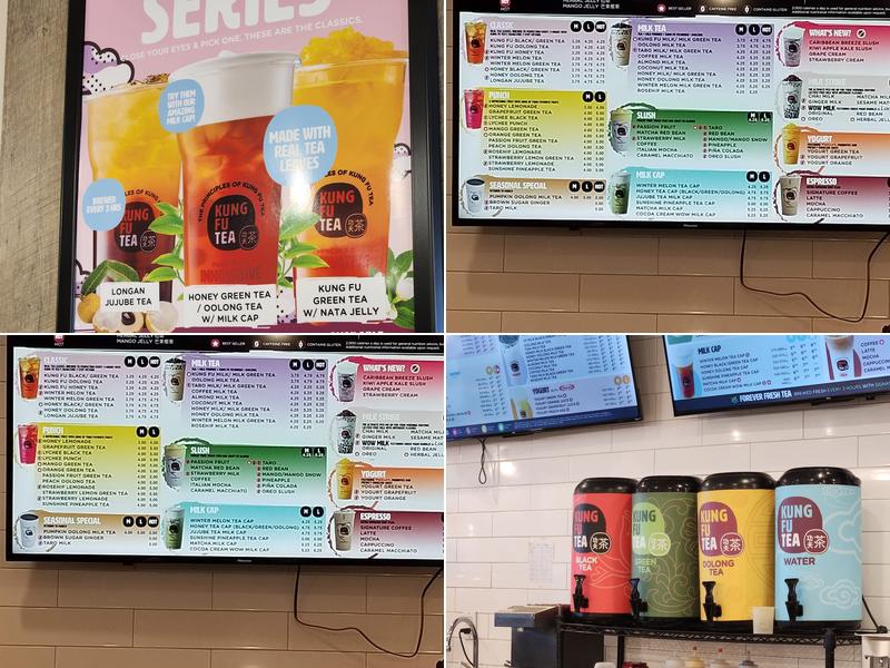 Kungfu Tea Baton Rouge Menu