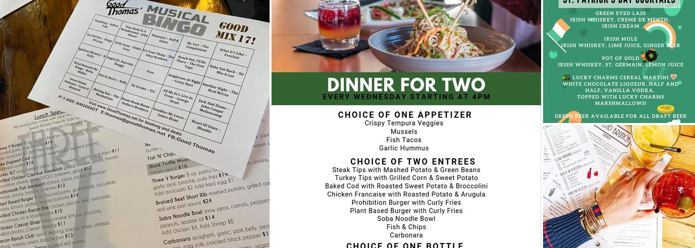 ThreeV Restaurant Menu