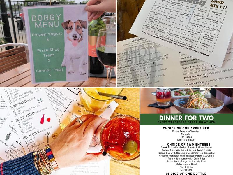 ThreeV Restaurant Menu