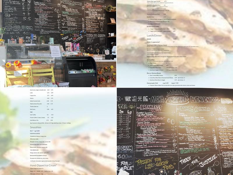 INSPIRE Community Cafe Menu