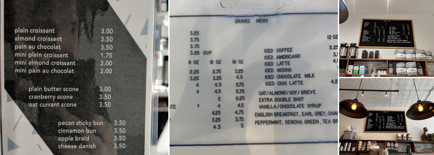 Kuro Kirin Espresso & Coffee Menu