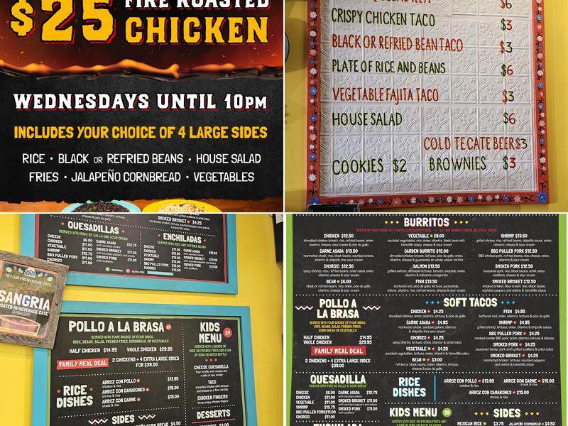 Cactus Cafe, Port Washington Menu