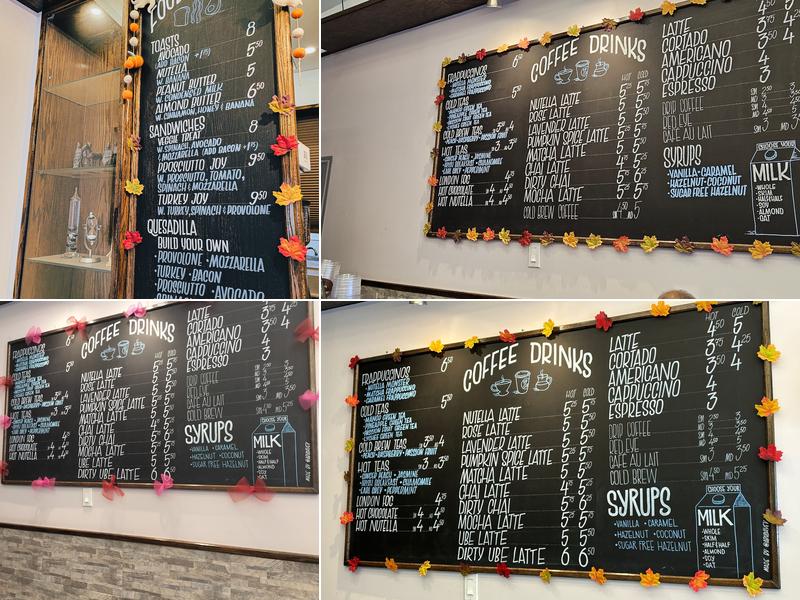 Sip A Cup Menu