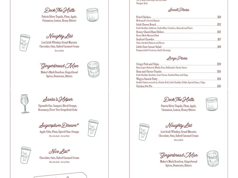 Pier 17 Menu