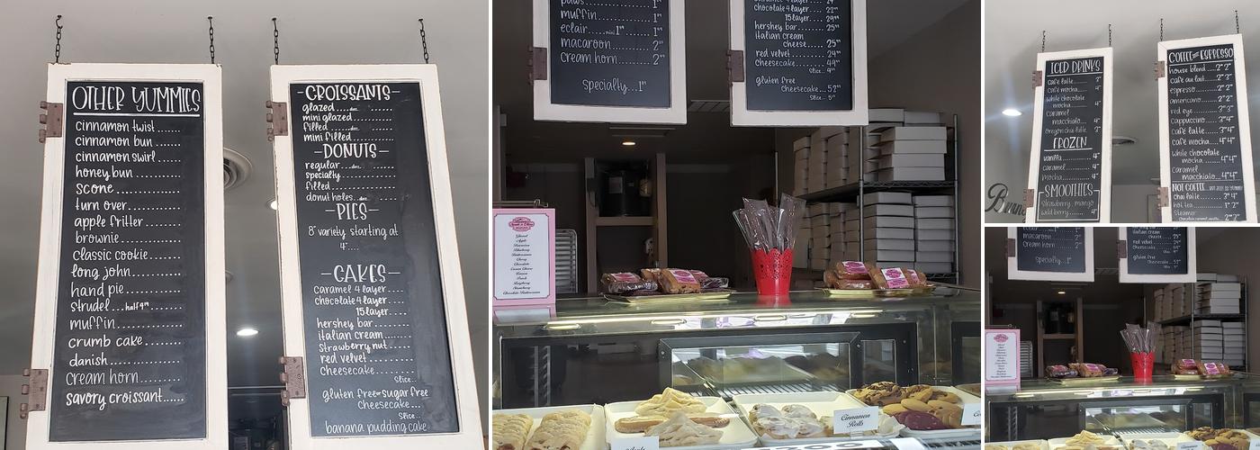 Burney's Sweets & More Menu