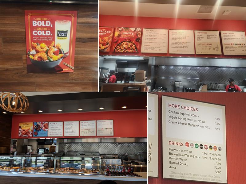 Panda Express Menu