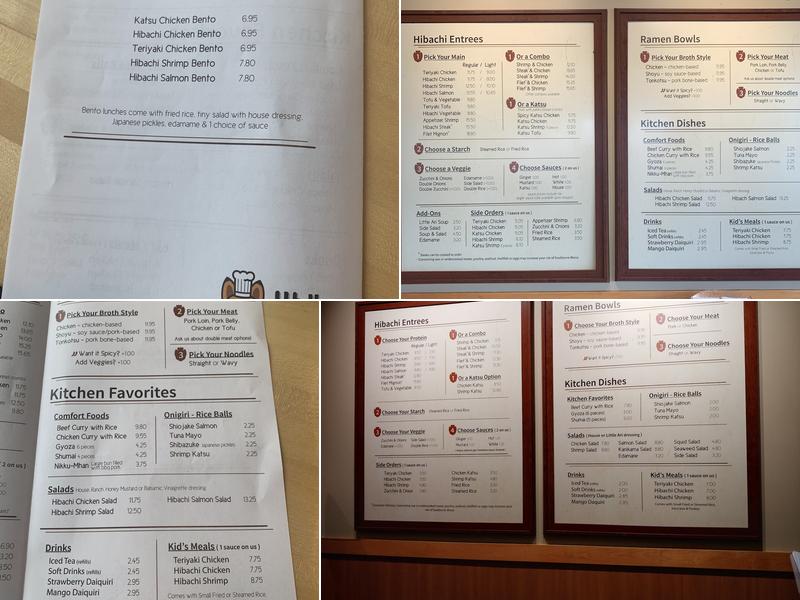 Little Ari's Japanese Kitchen Menu