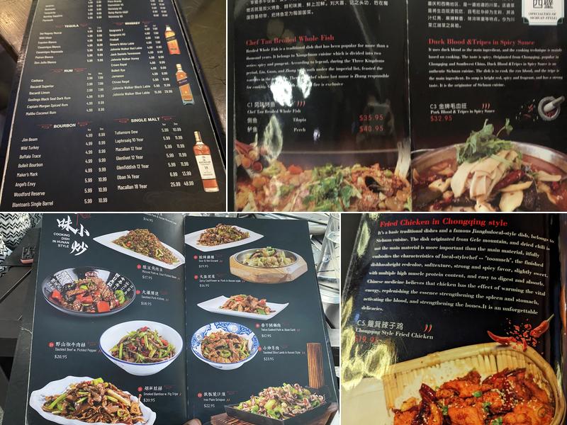 Chef Tan Menu