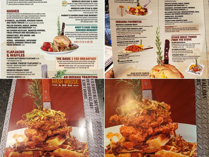 Hash House a Go Go Moorestown NJ Menu