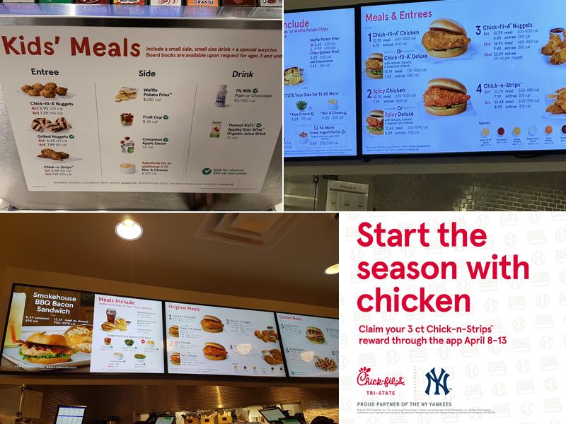 Chick-fil-A Menu