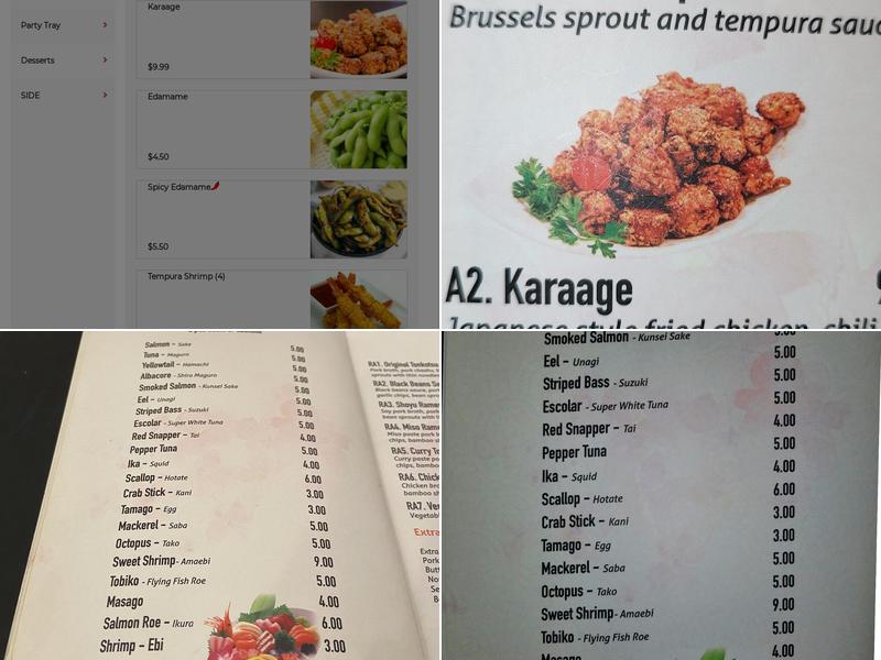 Yoshi Menu