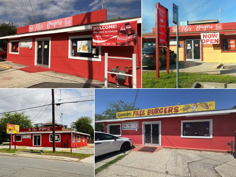 Filé's Burgers 543 Ceralvo St, San Antonio