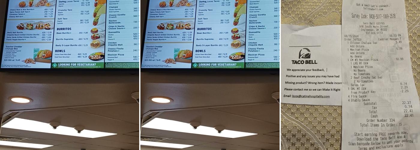 Taco Bell Menu