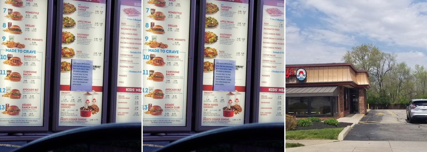 Wendy's Menu