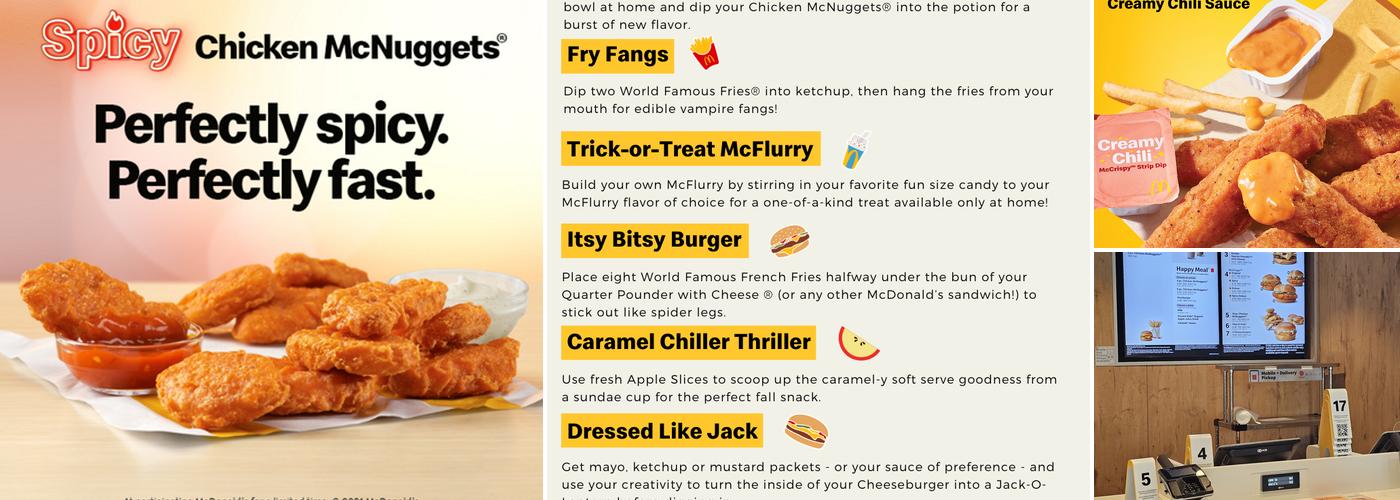 McDonald's Menu