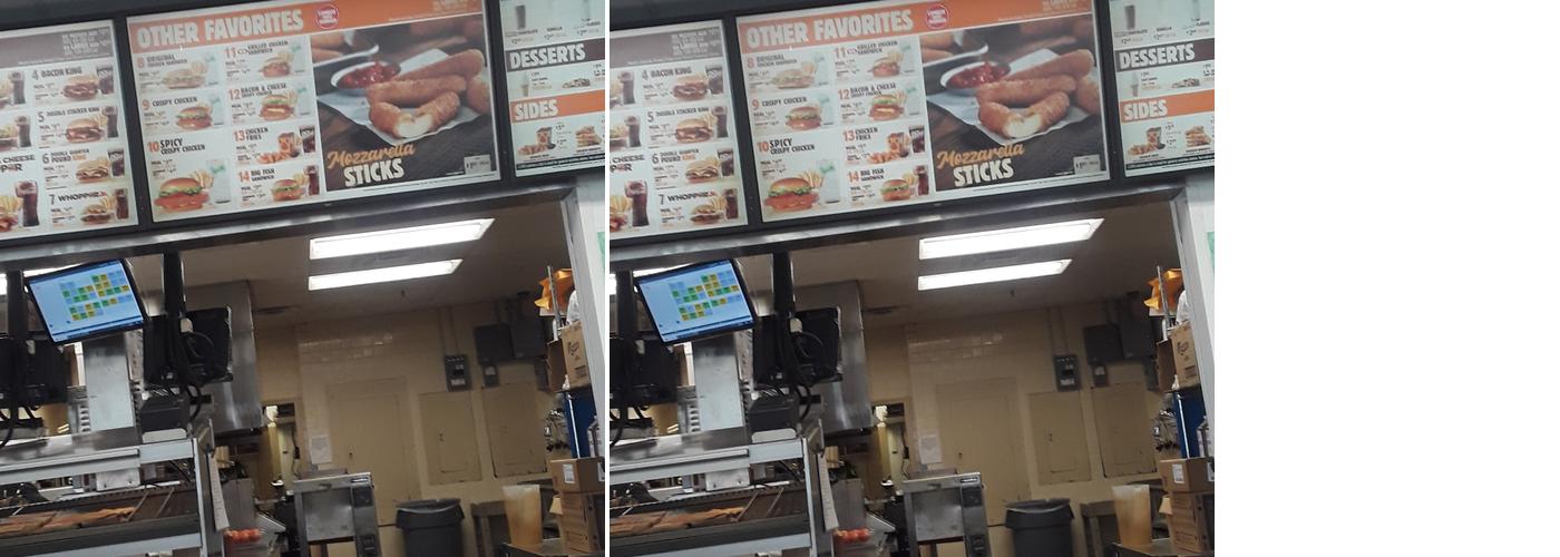 Burger King Menu