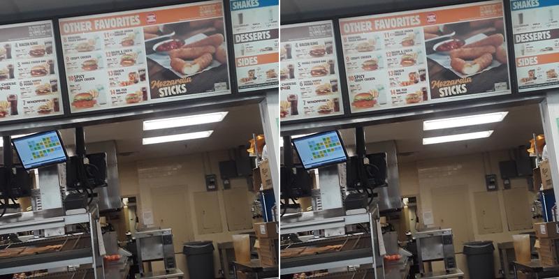 Burger King Menu
