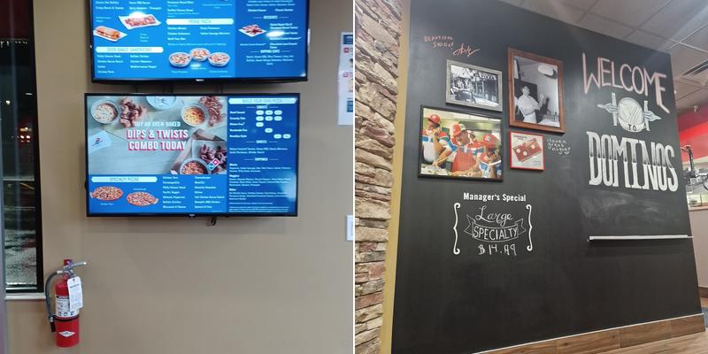Domino's Pizza Menu