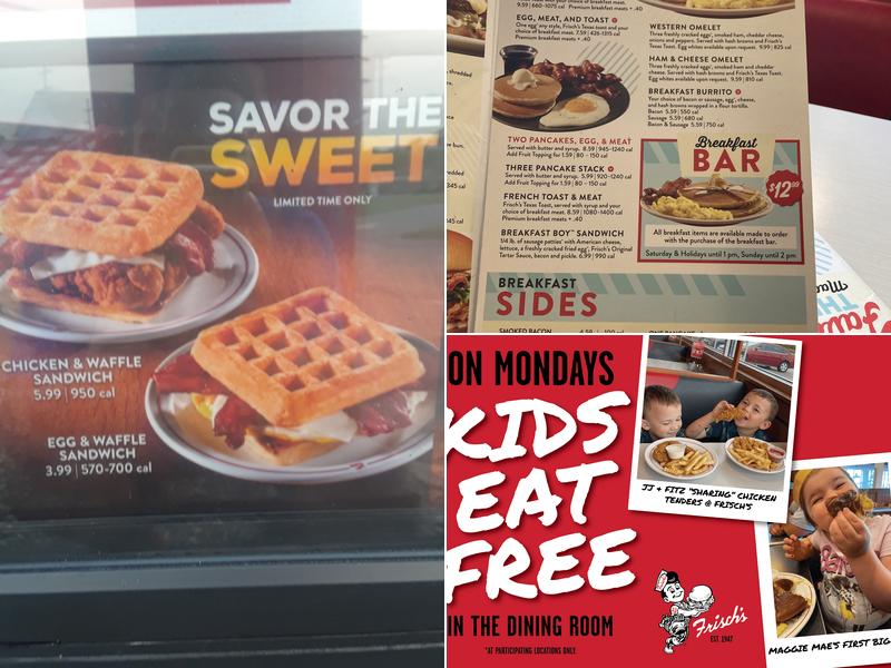 Frisch's Big Boy Menu