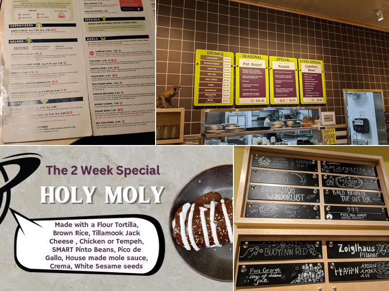 Laughing Planet Menu