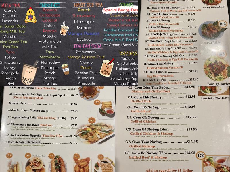 Pho Keizer Menu
